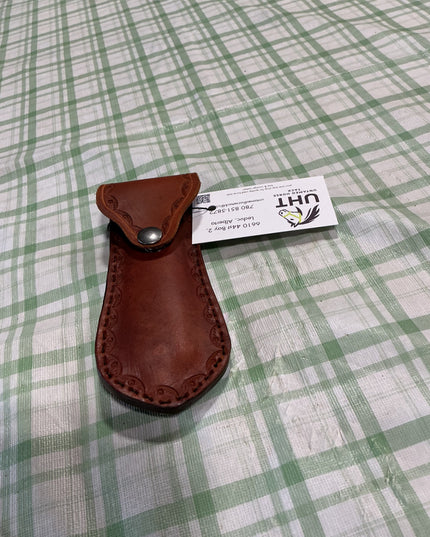 leather hoof pick holder 