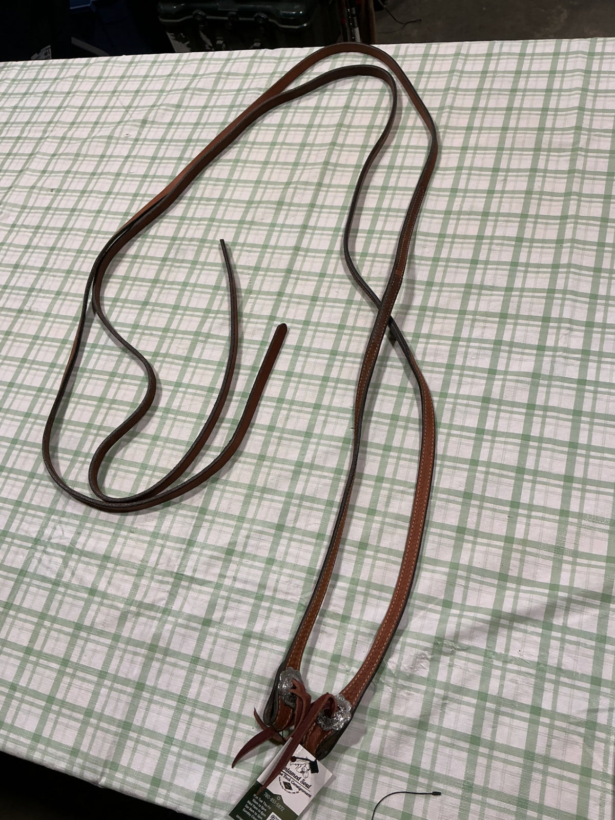 western split reins