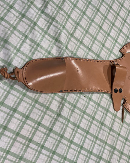 western leg holster leather 