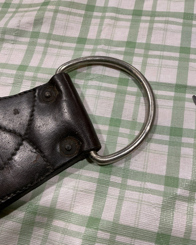 leather back cinch no clips