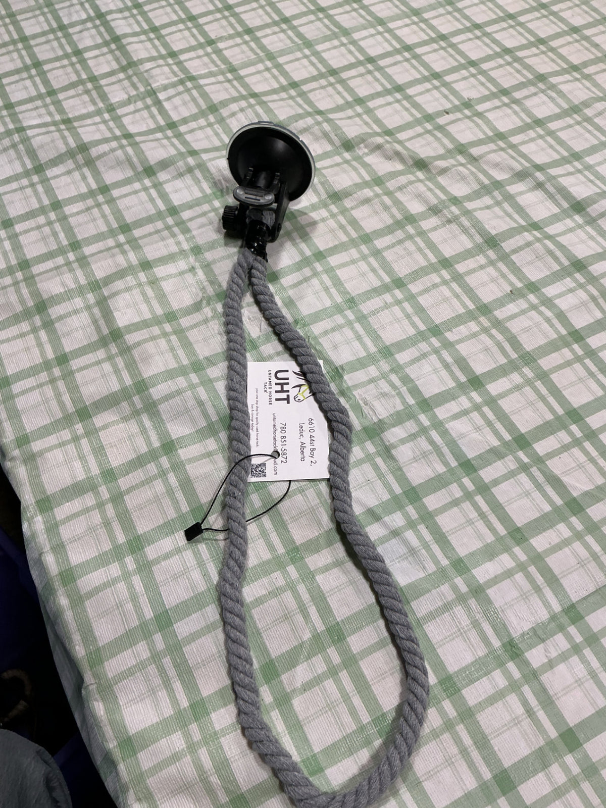 hat hanger rope wall stick