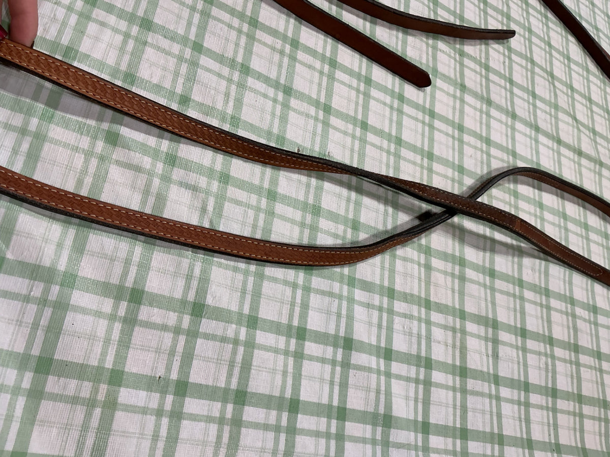 western split reins