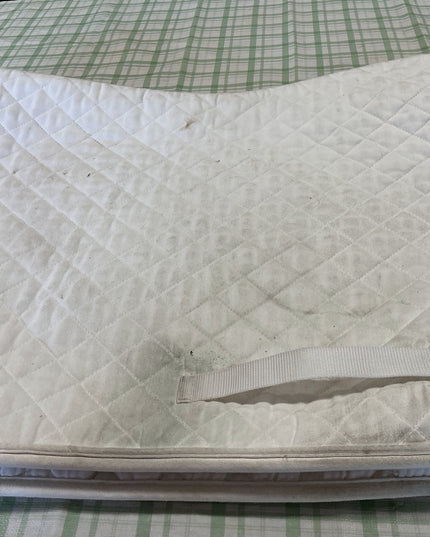 Saddle Pad English Saddlefit4Life White 