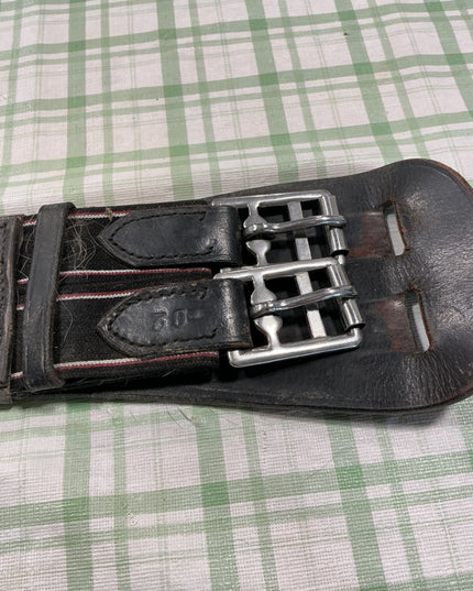Girth English 30" Chetak Black Leather