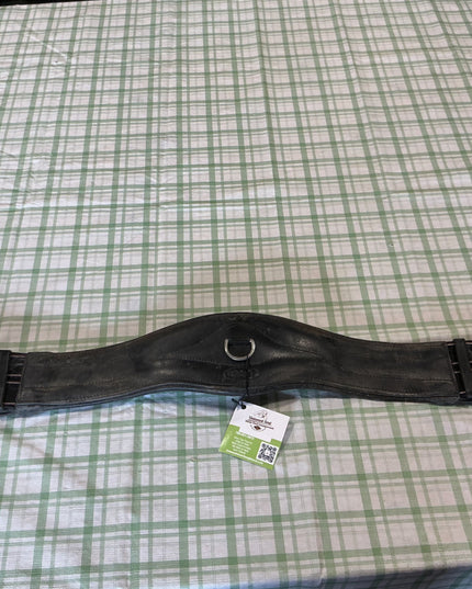 Girth English 30" Chetak Black Leather