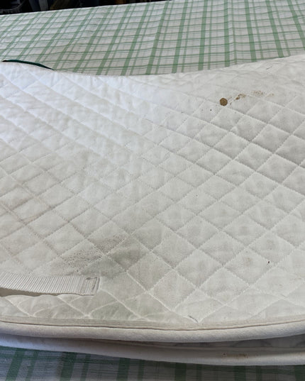 Saddle Pad English Saddlefit4Life White 
