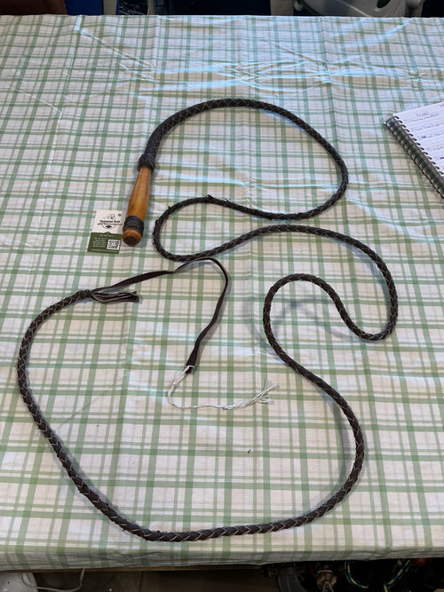 Bull Whip – Wood Handle | Used, Good