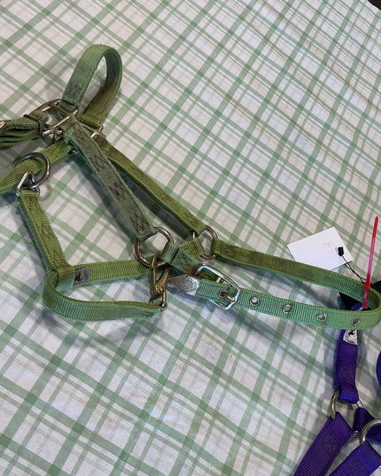 halter nylon three pairs yearling to pony size 
