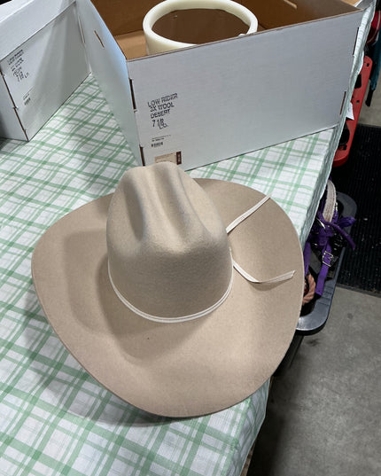 cowboy hat desert felt coloring 7 1/8 schneiders 