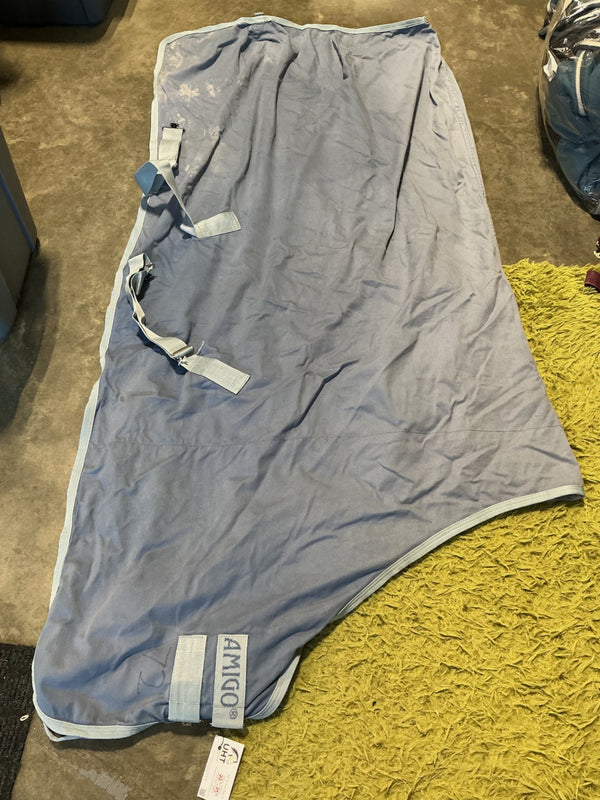 Stable Sheet – Amigo, Light Blue, 74" | Used, Good
