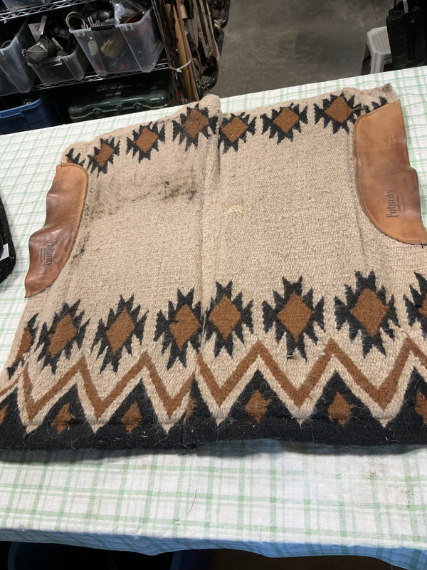 Western Saddle Pad – Futurity Collection, Brown, 34"–35.5" | Used, Good
