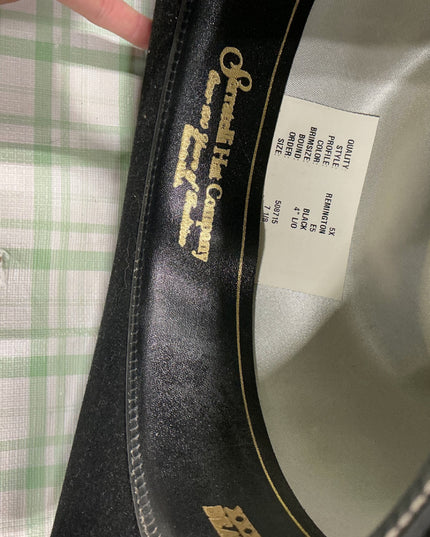 cowboy hat black felt 