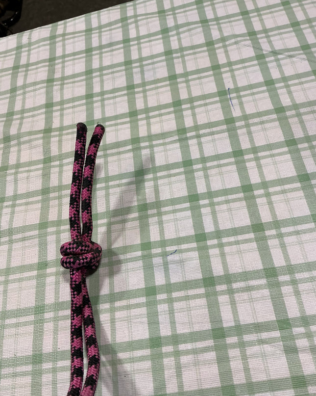 over and under pink and black