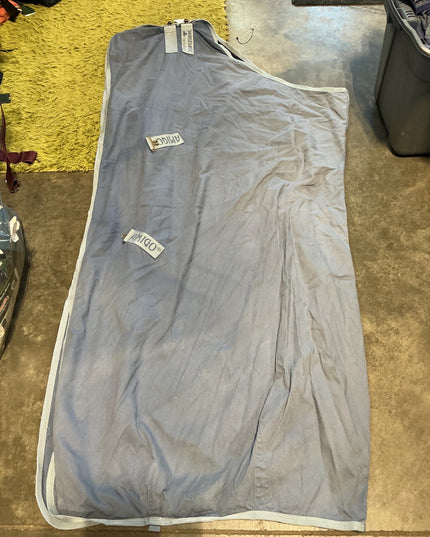 stable sheet 74" light blue 