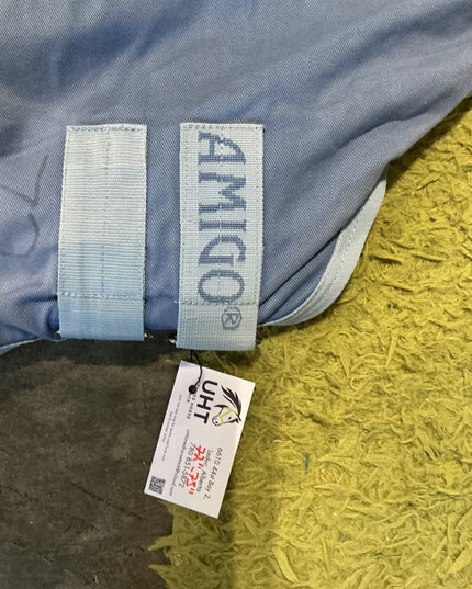 stable sheet 74" light blue 