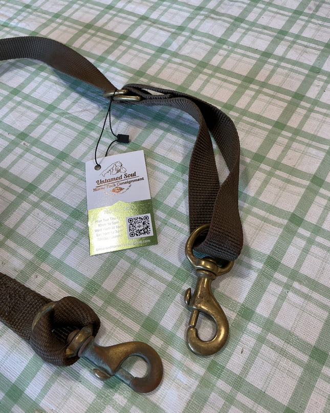trailer tie nylon brown 