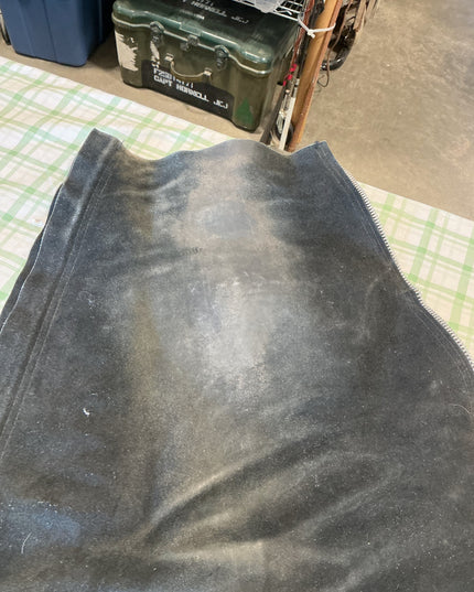 farrier chaps black felt 