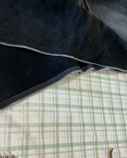 farrier chaps black felt 