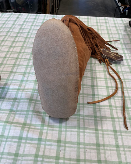 native style tall boots men size 8 felt 