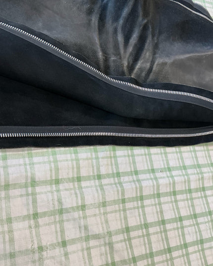 farrier chaps black felt 