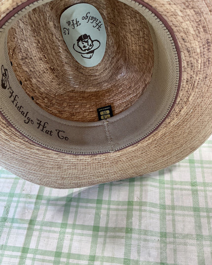 cowboy hat straw light 
