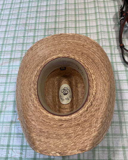cowboy hat straw light 