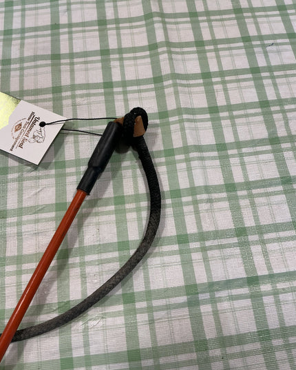 lunging whip long extention rope attached 