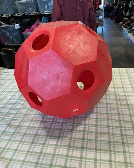 toy ball slow hay feeder 