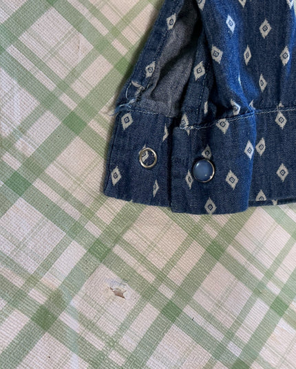 western blue shirt medium size 