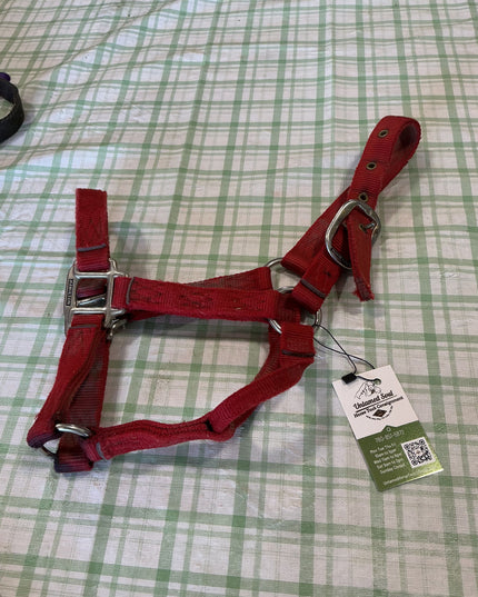 halter nylon red