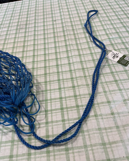 hay net blue rope 