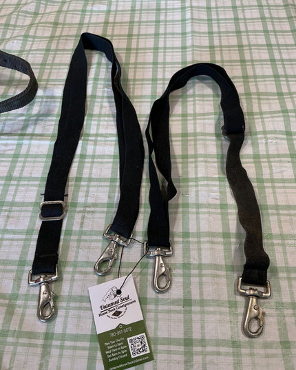 blanket straps black 