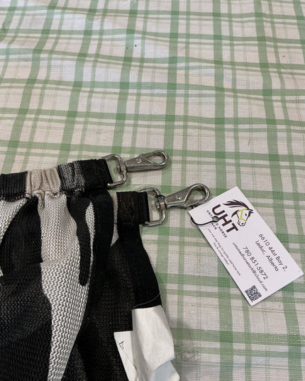 belly band fly sheet black and white 