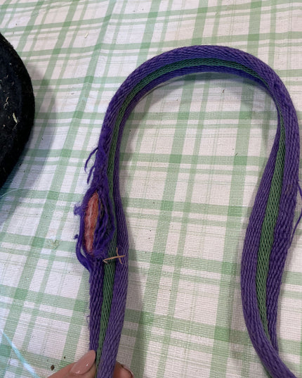 lung line purple greenwith handle 