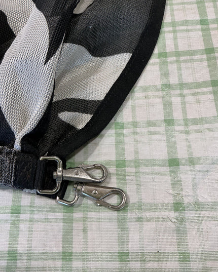 belly band fly sheet black and white 