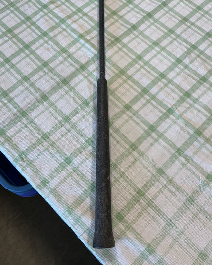 dressage whip black long 