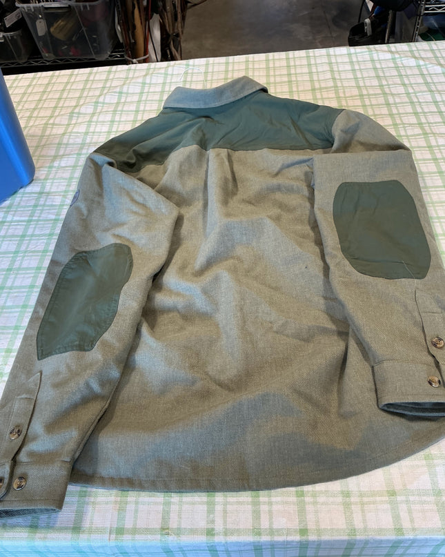 english coat olive green/brown 