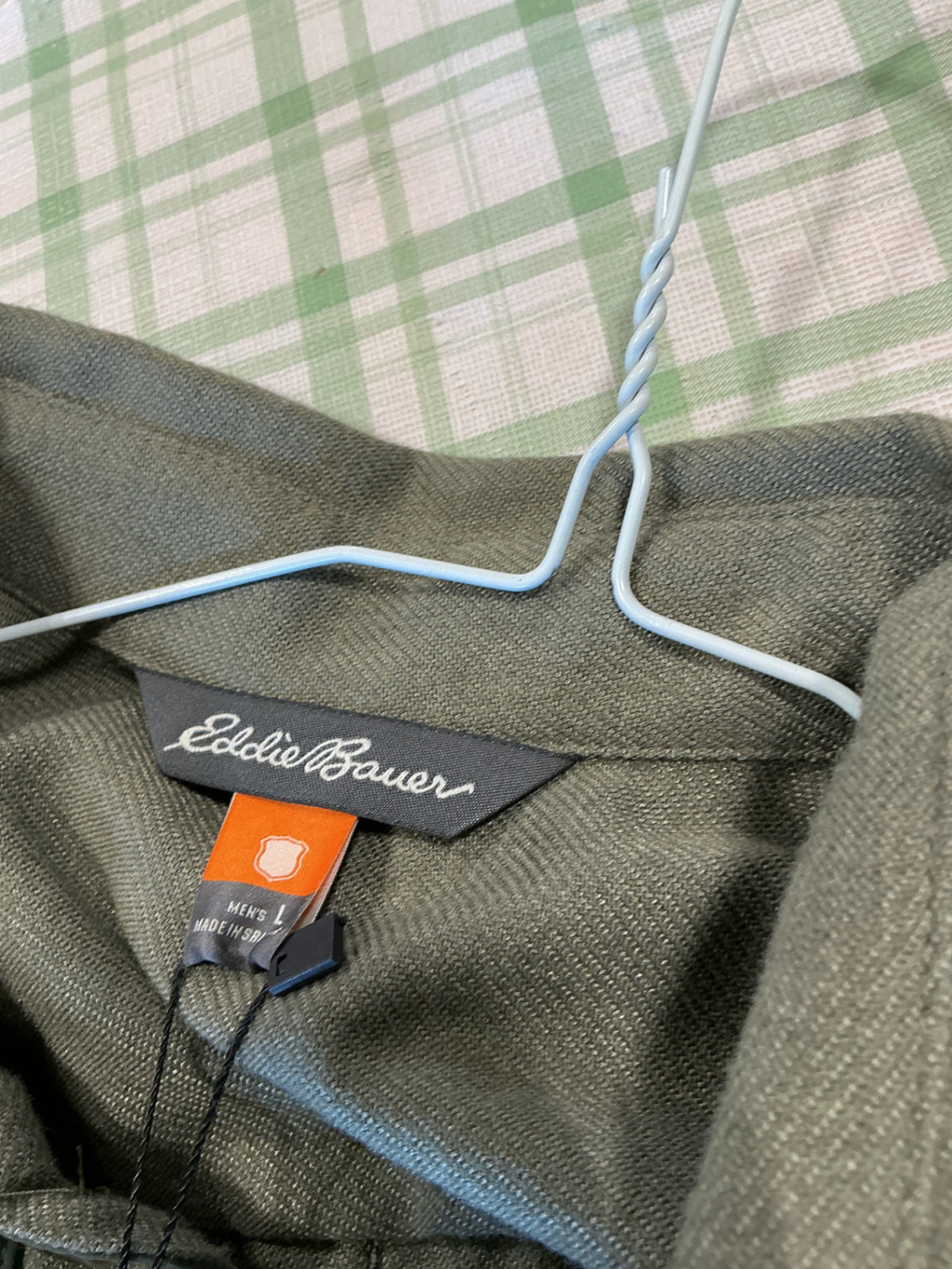 english coat olive green/brown 
