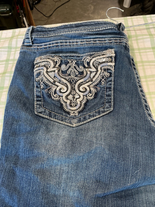 Jeans – Grace Easy Fit, Dark Wash, 32" | Used, Good