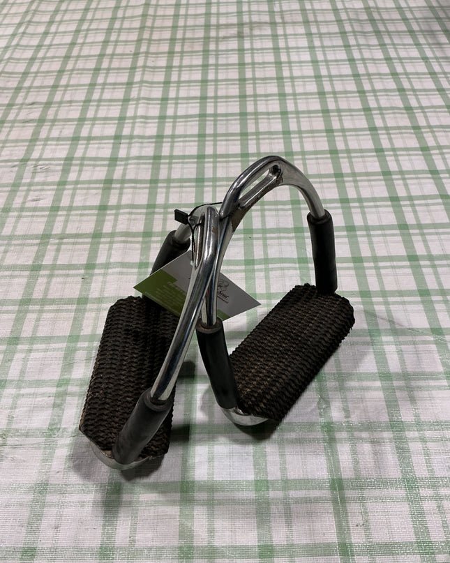 english stirrups black 