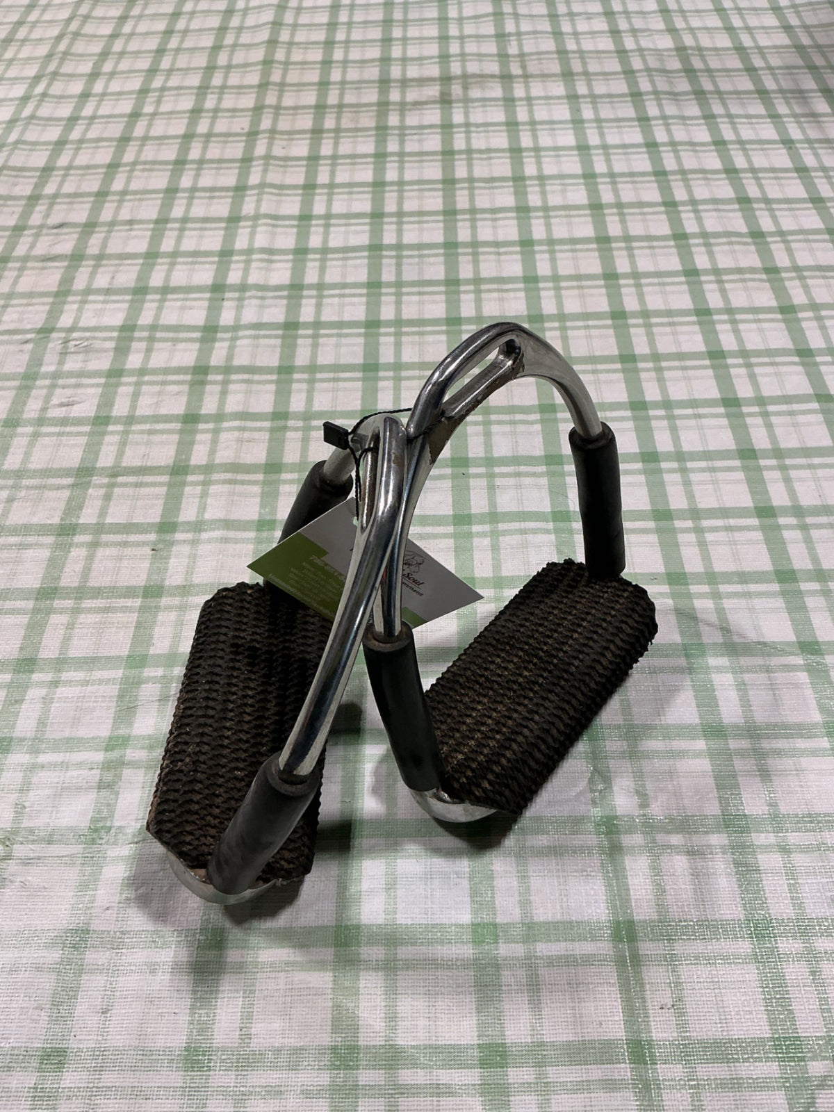 english stirrups black 