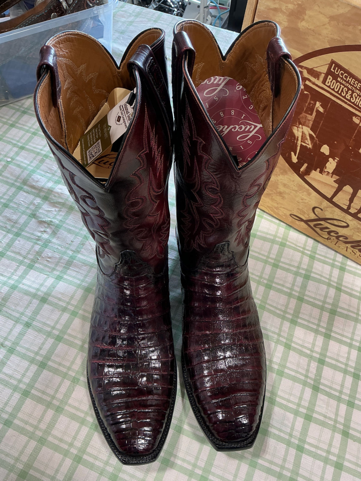 cowboy boots lucchese classics 