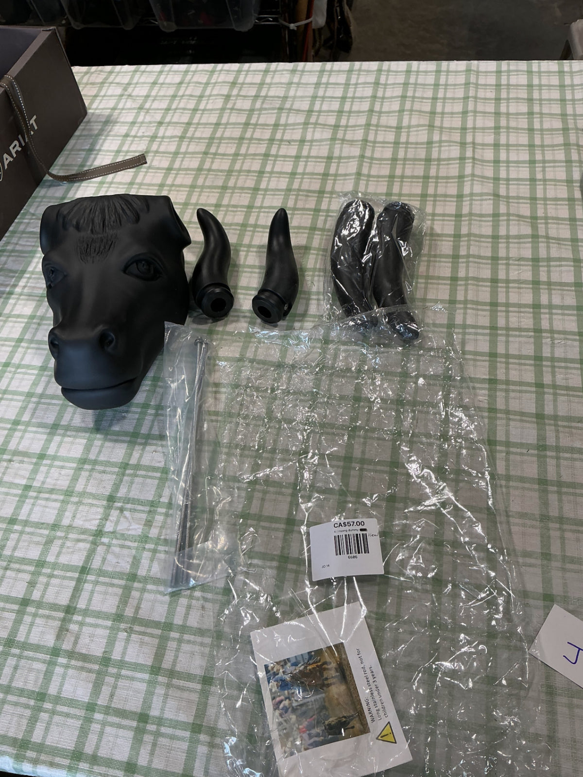 roping dummy head ERfover