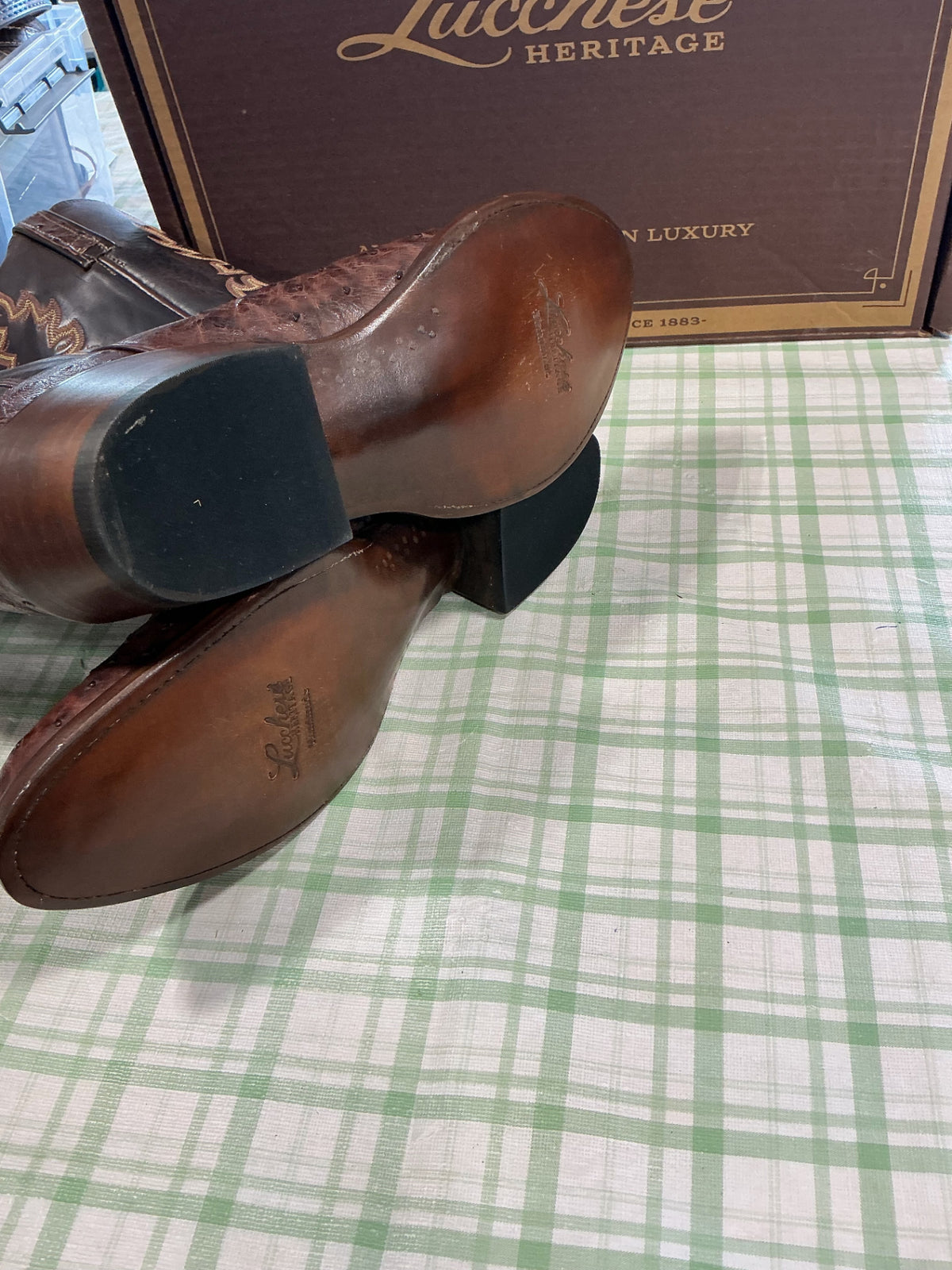 cowboy boots brown light 
