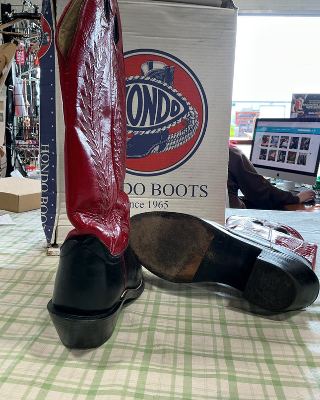 coboy boots red 