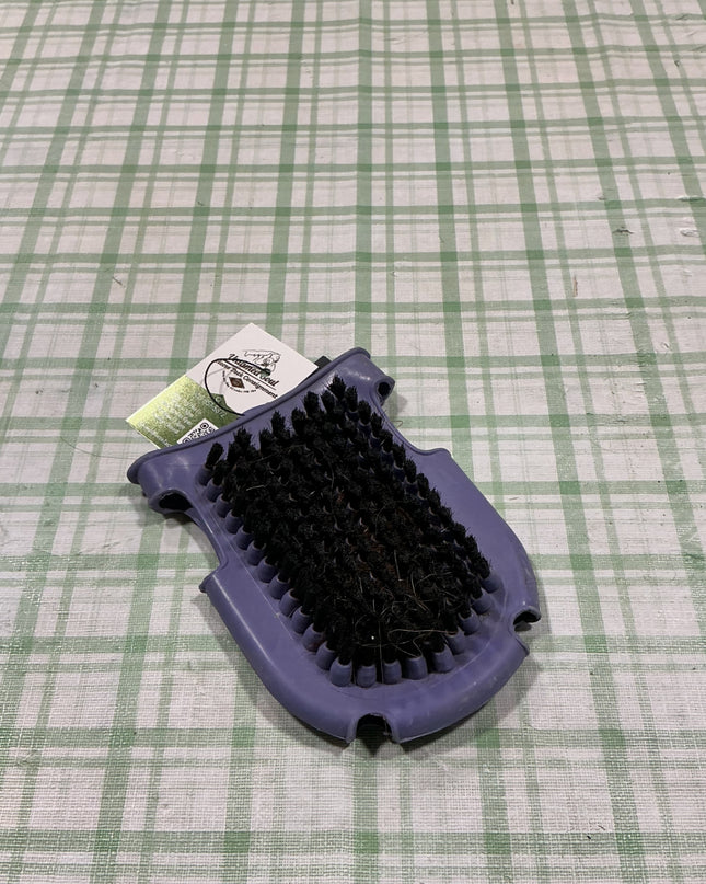 grooming brush glove 
