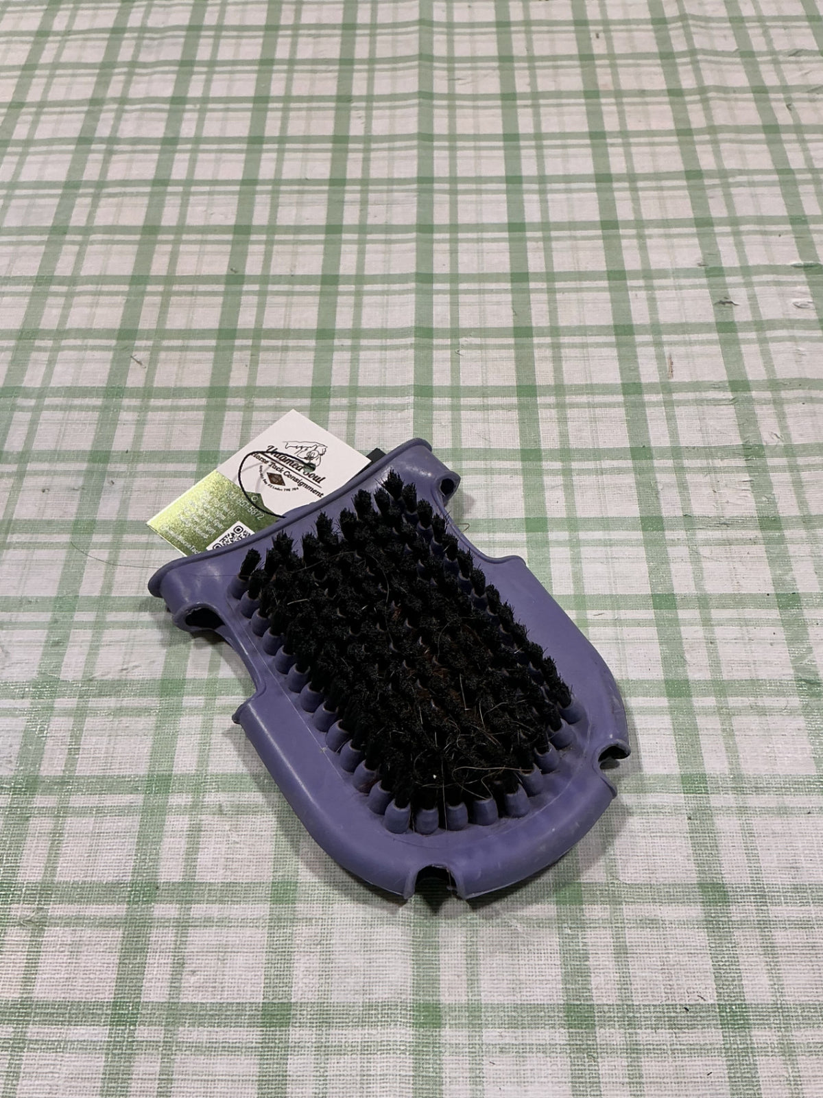 grooming brush glove 