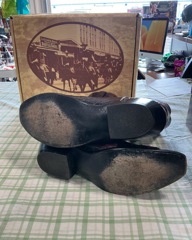 cowboy boots lucchese classics 