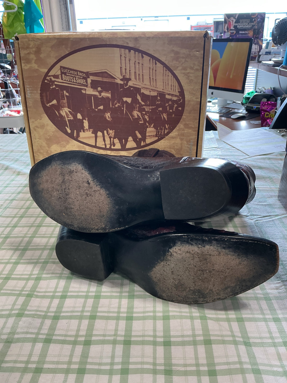 cowboy boots lucchese classics 