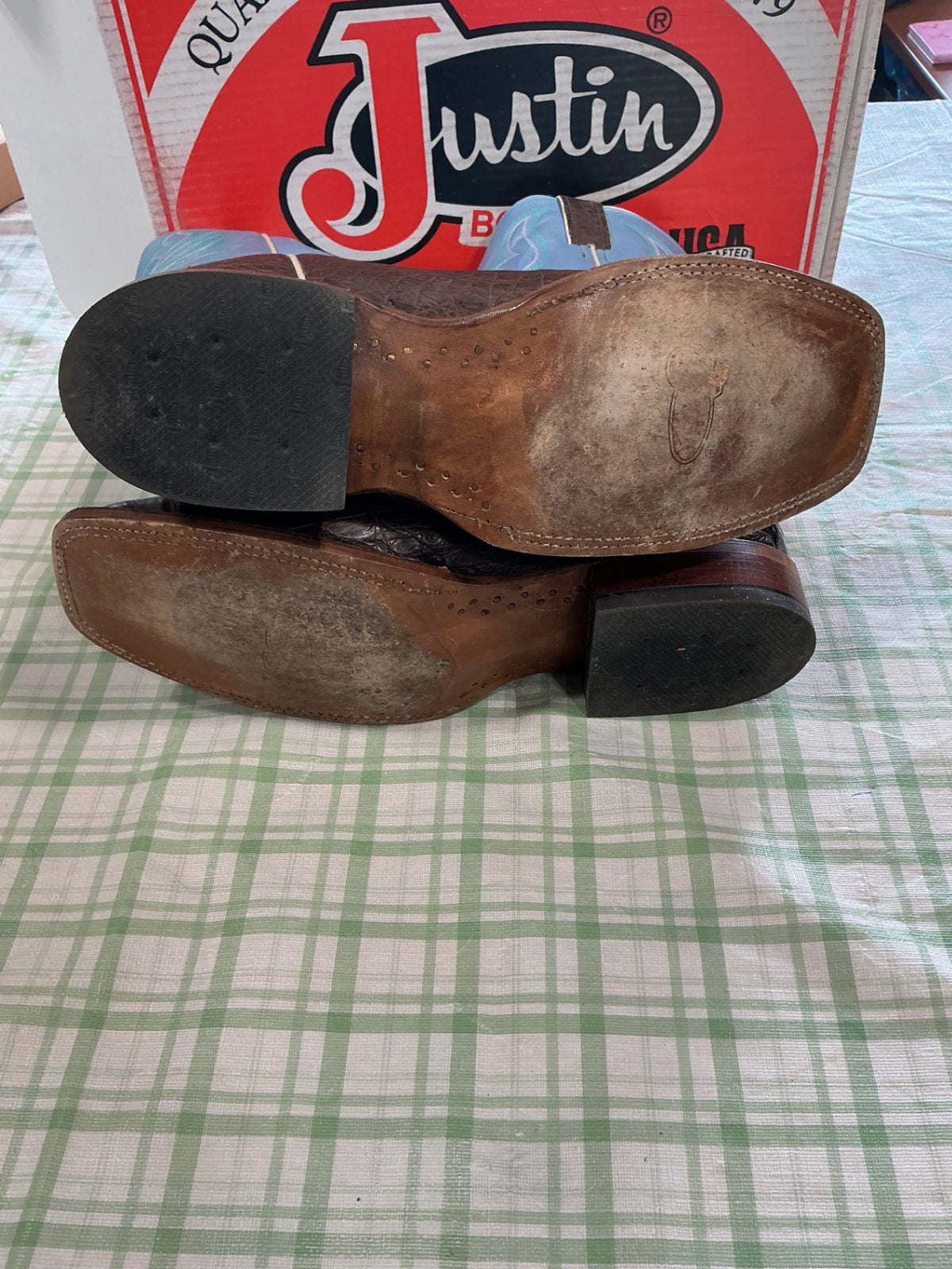 cowboy boots skyblue 